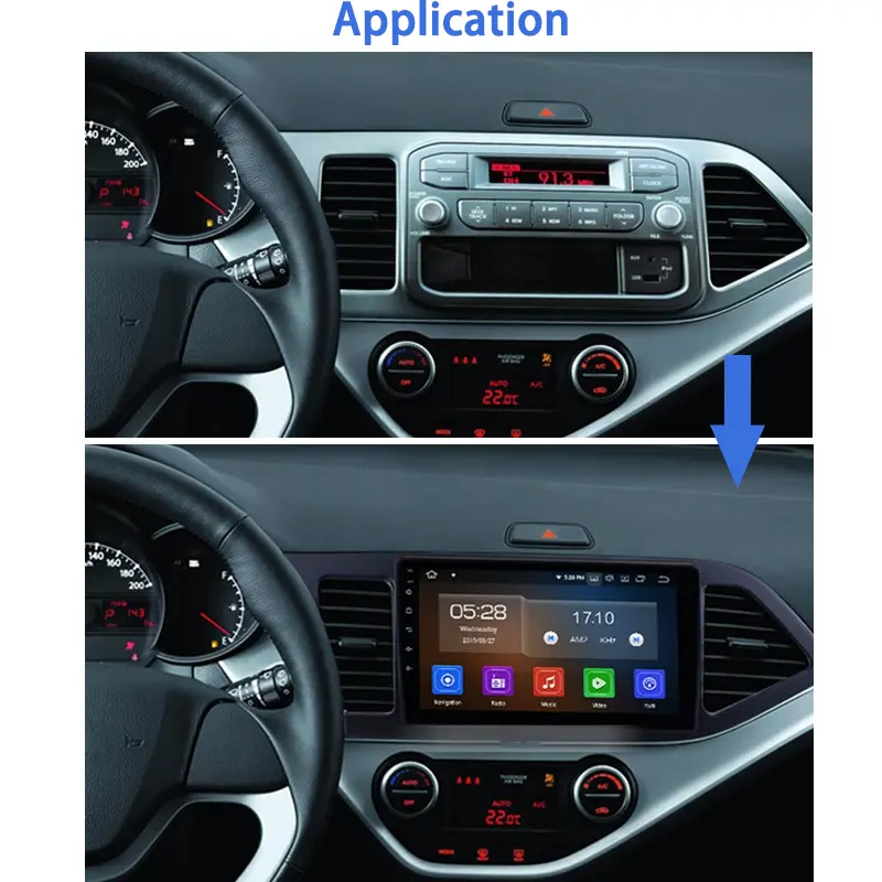 Car Stereo Kia Ceed LHD 2012-2014 GPS WIFI Car DVD Player Android 10.0 Car Radio Multimedia System 9 Inch Touch Screen