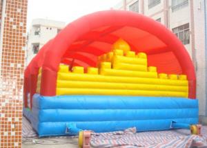 China Rent Inflatable Bouncy Castle For Jumping / Outdoor Inflatable Fun City on sale