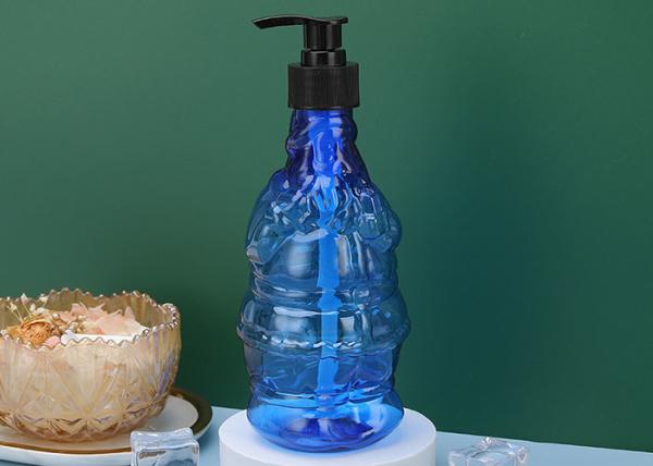 Thermostable Plastic PET Pump Bottle 400ml Shower Gel Bottle