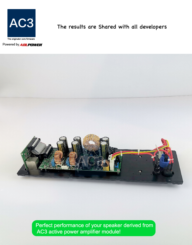 Black Short Circuit AC220V Speaker Power Amplifier Module