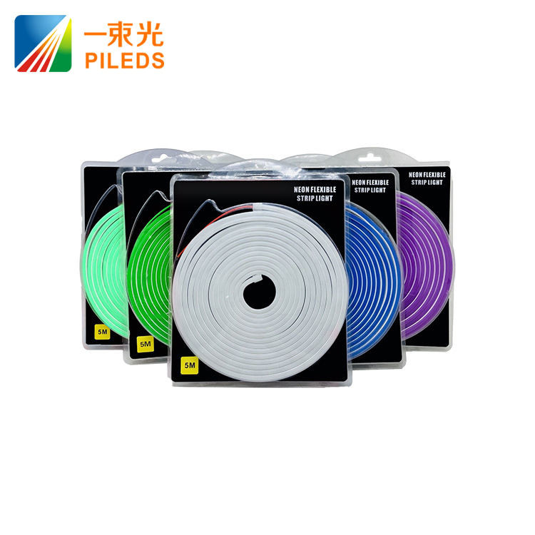 IP65 Silicon Flexible LED Neon Strip Light 2835 SMD 12V 6X12mm 120leds/M