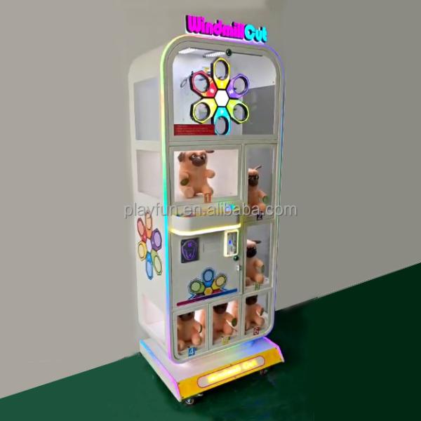 Playfun Cut 2 Win Game Machine Automatic Cut the Rope Prize Machine Scissors Game Machine
