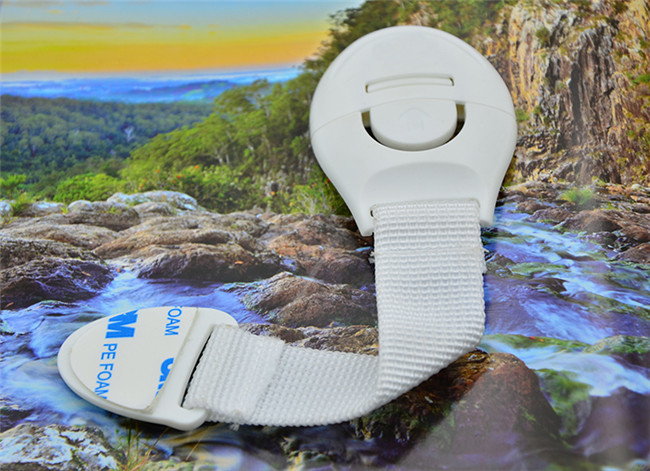 2019 Wholesale White Nylon Strap Baby Lock for Drawer
