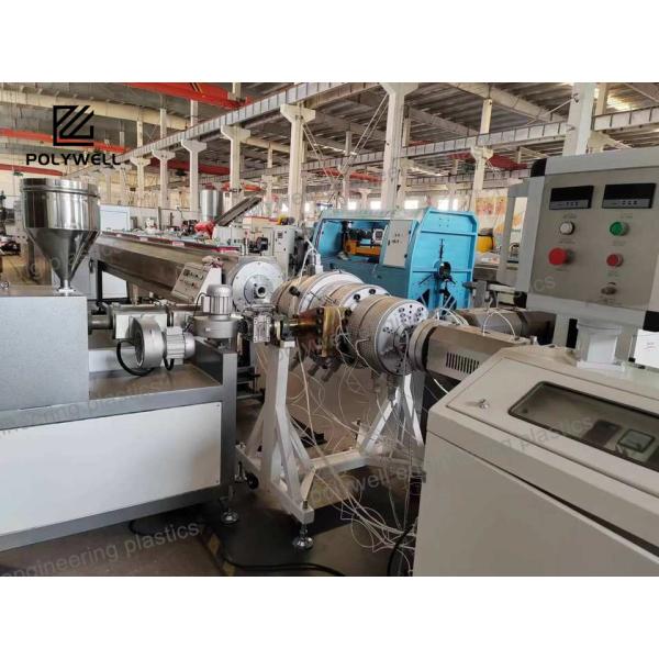 PVC PE Single Wall Corrugated Pipe Machine for Making The Electric Wire Sheath