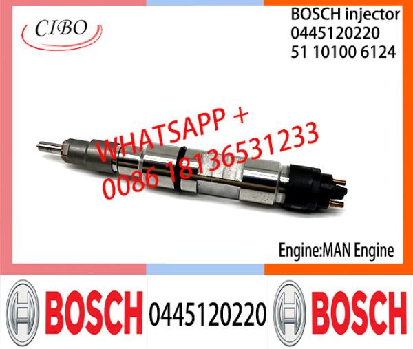 BOSCH 0445120220 51101006124 Neutral Fuel Injector Assembly 0445120220