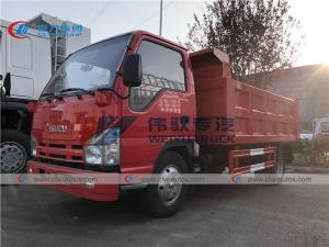 China 4x2 Light Duty Middle tipping 5T ISUZU Dump Truck on sale