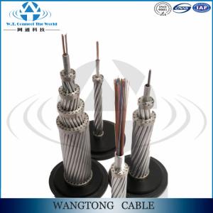 Quality 36 cores high load capability stranded stainless steel tube optical ground wire opgw wholesale