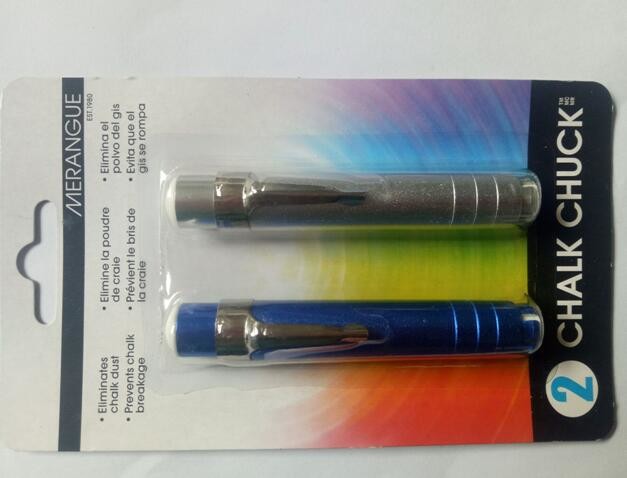 10 Pieces Of Color Box PDQ Package Pen Styple Aluminum Alloy Chalk Holder