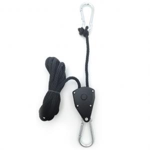 China Heavy Duty Easy Roller Grow Yoyo Adjustable Rope Hanger Rope Ratchet 1/8 Rope Ratchet Hanger on sale