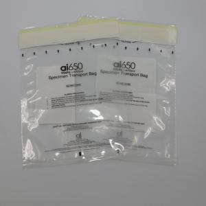 Quality Custom Printed Biohazard Specimen Bag Tamper Proof For Chemical Test wholesale
