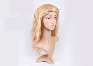 China Indian Transparent Front Lace Human Hair Wigs No Tangle, No Shedding on sale