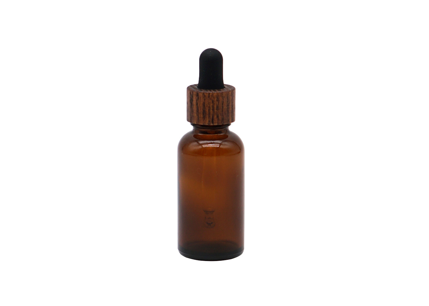 15Ml Pretty Bamboo Dropper Essential Oil Bottle , Empty Glass Oil Bottles