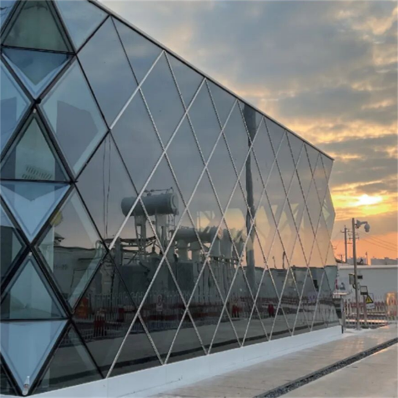 Customizable BIPV Glass Panels Clear Glass For Sustainable Architecture Solutions