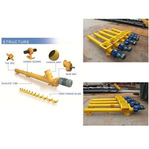 China Dia 600mm Spiral Screw Feeder Concrete Auger Conveyor Building materials on sale