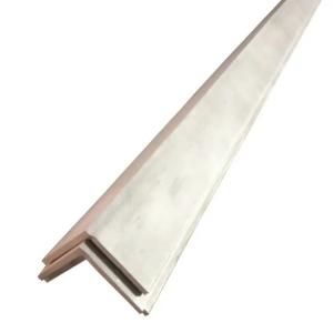 China SUS304 Stainless Steel Angle Iron V Channel Shape Profile Bar Ss Rod 8K 2B on sale