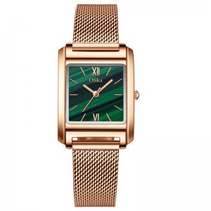China Alloy Custom Quartz Watches Rose Gold Color For Watching Time on sale