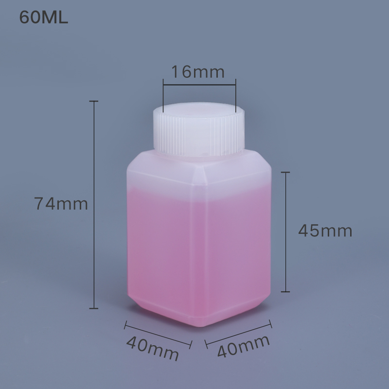 Transparent Chemical Narrow Mouth Reagent Bottle Container Food Grade 20ml-500ml