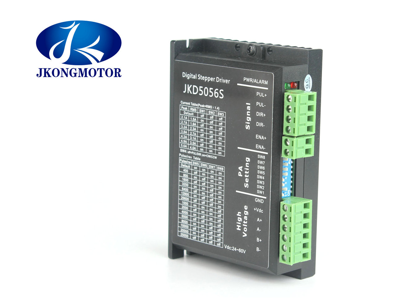ISO9001 24V-60V 0.1A-5.0A 2 Phase Nema 23 Stepper Motor Driver