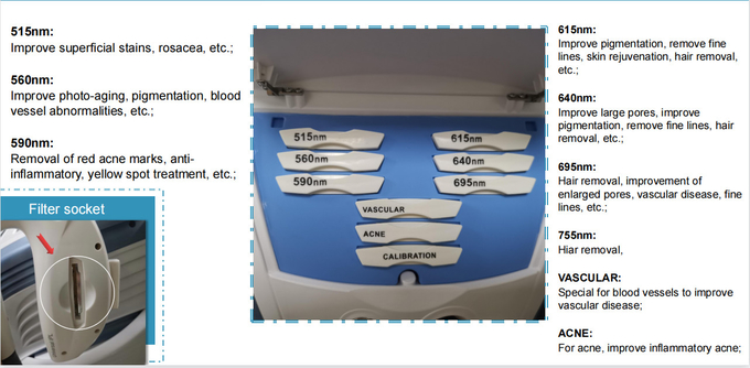 Multifunction Laser Hair Removal Cooling Machine M22 IPL Skin Rejuvenation Machine