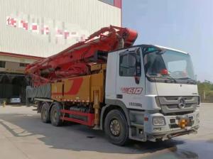 China Used 2019 Year Sany C10 Benz 52m Concrete Boom Pump Truck on sale