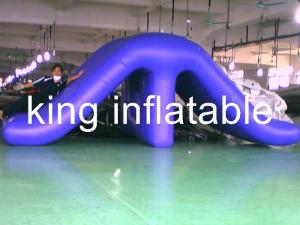 China Waterproof Outdoor Inflatable Water Slides , Commercial Water Pool Slide 0.9mm PVC on sale