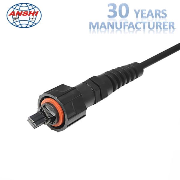 ODVA LC SC MPO IP67 FTTA Fiber Optic Patch Cord