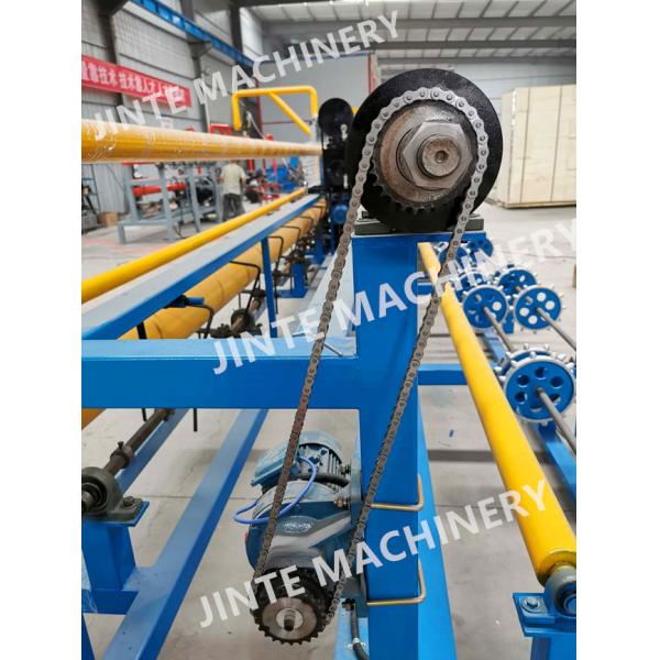 1.4mm Electro Galvanized Semi Automatic Chain Link Fence Machine