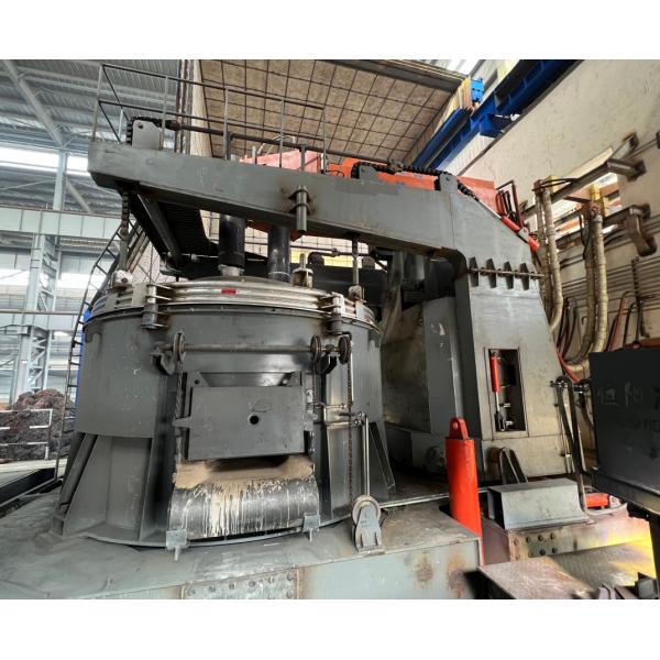 Automatic Steelmaking Electric Arc Furnace With Refractory Brick Lining