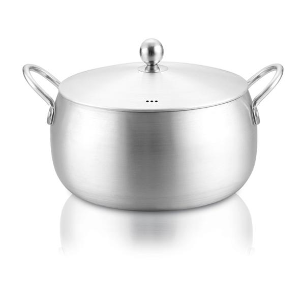 Kitchenware Spin Bottom Aluminium Kitchen Cooking Pot Eco Friendly