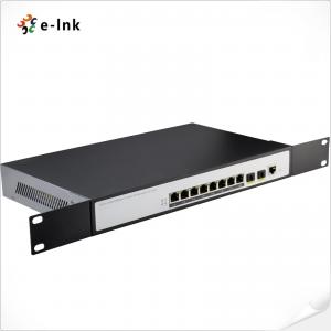 Quality Managed PoE Switch 8 Port 10/100/1000T Gigabit 802.3at To 2 Port 100/1000X SFP wholesale