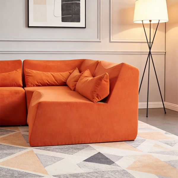 Stylish Wholesale Boneless Sofa Vacuum Compressed Sofa For Living Room Hotel Apartment Comfortable Sofa Bed