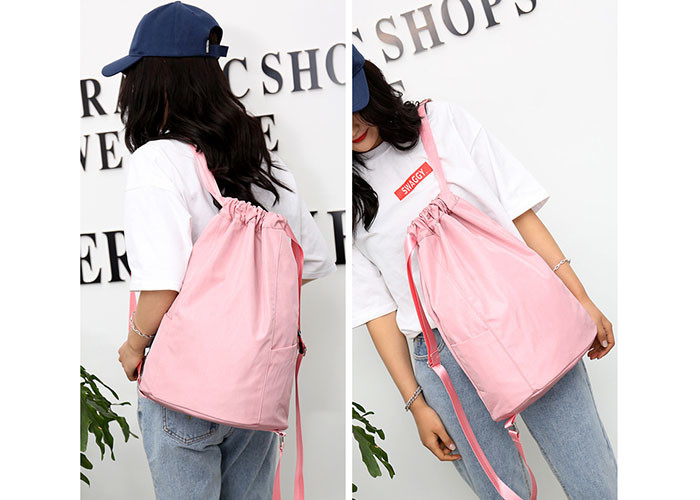 Easy Carrying Sports Backpacks Promotional Practical Breathable For Yoga