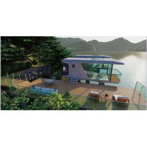 Space Cabin Modular Mobile House Luxury Prefabricated Cabin Prefabricated Cabin
