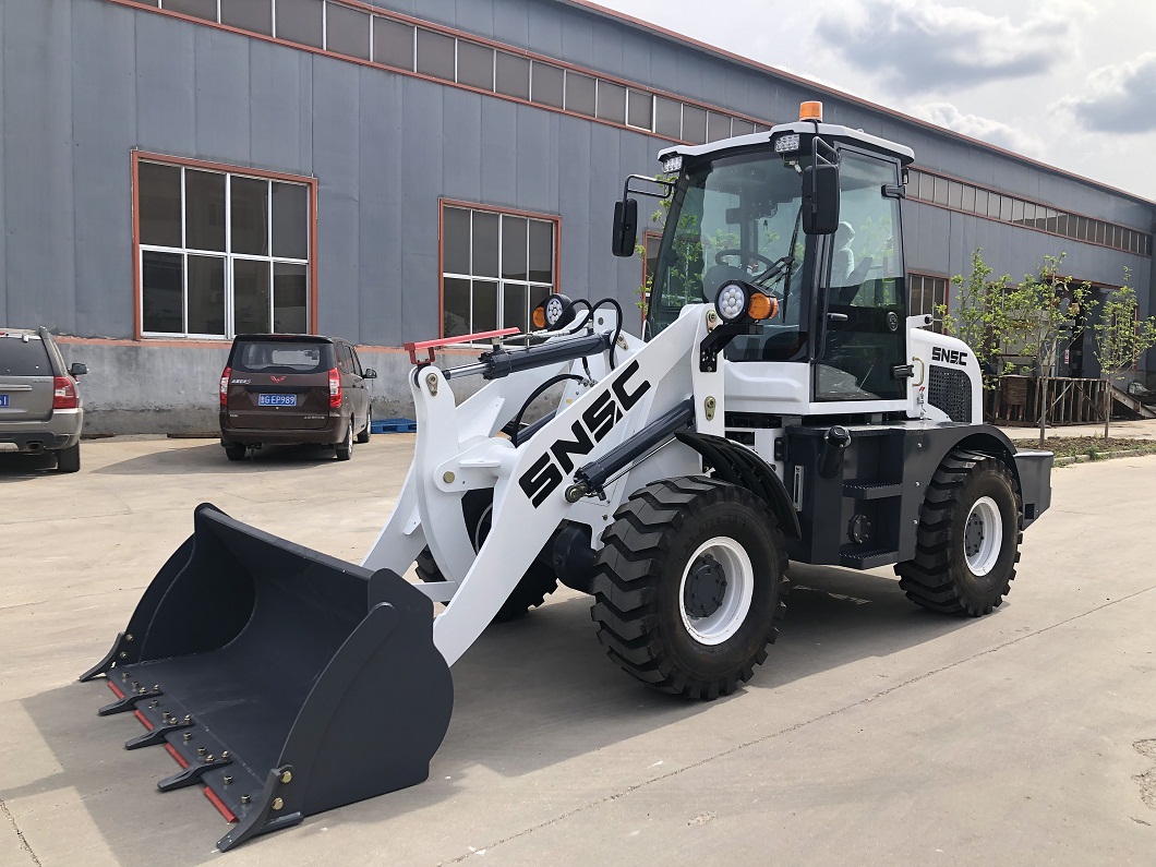 1600KG Front Wheel Loader with YN 55KW Engine and Air Conditioner Within Your Budget