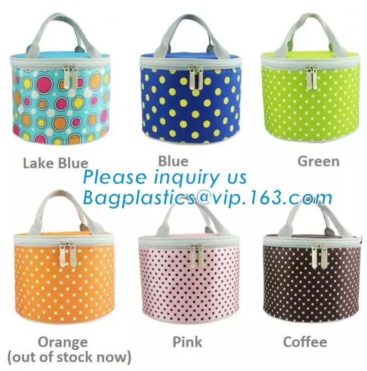 Portable Waterproof Cartoon Flamingo Animal Print Foil Inside Thermal Insulation Cooler Lunch Box Bag bagease bagplastic