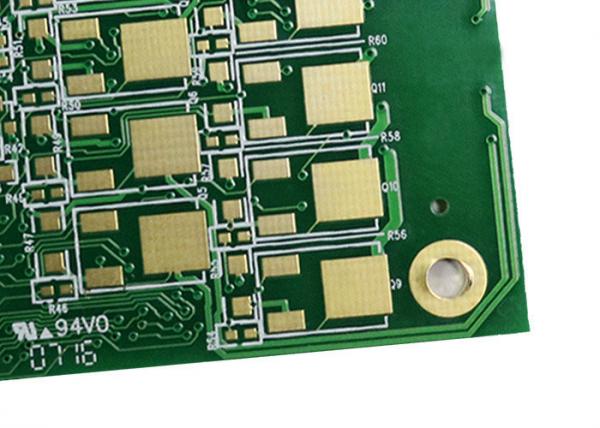 Cheap Green Multilayer PCB Board Fabrication Isola FR408 / FR408HR / IS680-345 for sale