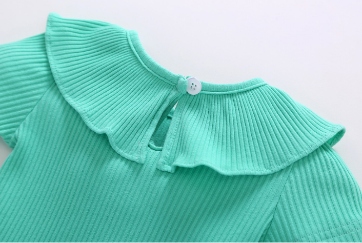 New Season | Newborn Short Sleeve Playsuit toddler Falbala Romper