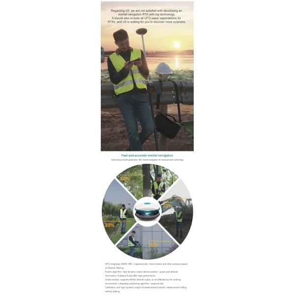 CHCNAV UFO U5 RTK GPS GNSS Surveying International Version With Updatable Software