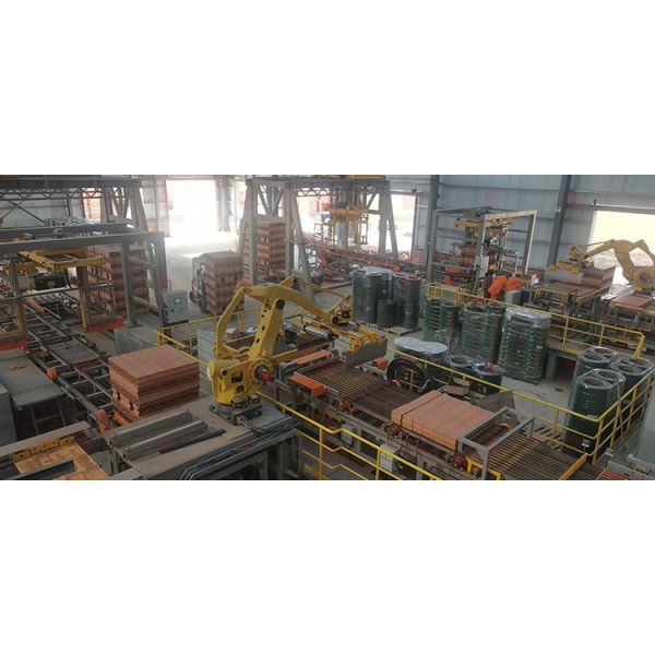 Brictec Double-Stack Firing Process with PLC Control Fully Automatic in Zhejiang Lvzhan Project