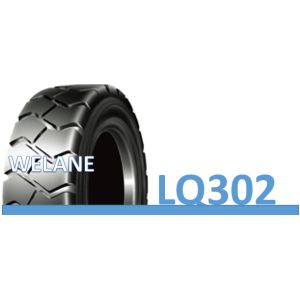 Quality Long Lasting Bias Industrial Solid Tyres Nylon / Natural Rubber Material wholesale