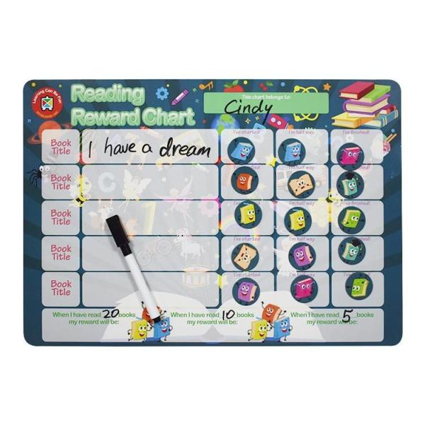 Quality Children Magnetic Dry Erase Reward Chart Behavior Chart wholesale