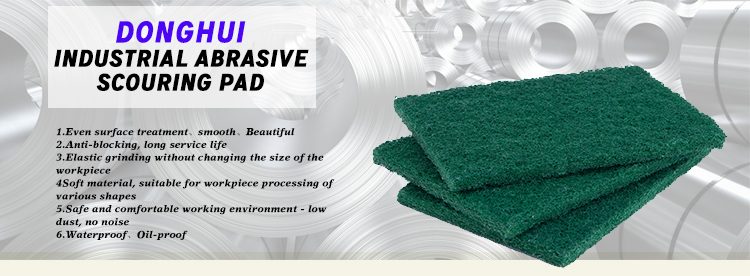Rectangle Cleaning Scouring Pad Surface Refine Household Cleaning Sponge