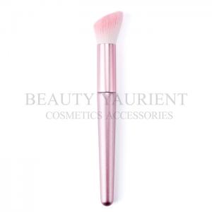 China ISO9001 Makeup Bronzer Brush Single Piece Cheek Contour Blush Brush Customized on sale