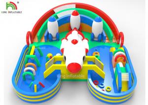 Quality Child Inflatable Park Spacecraft Theme Park For Commercial Amusement Party Rental wholesale