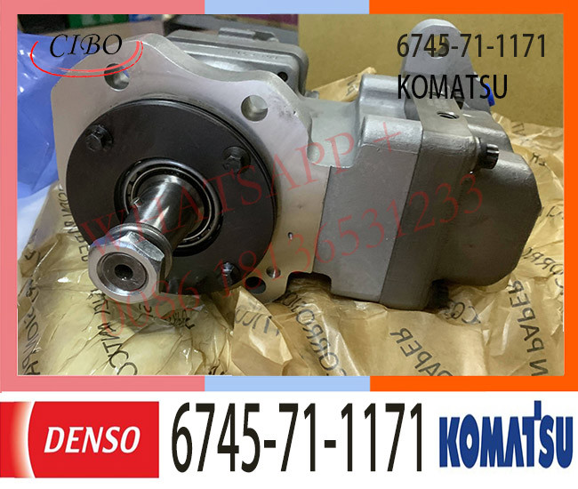 6745-71-1171 KOMATSU Diesel Engine Fuel Pump 3973228 4951501 6745-71-1170 6745-71-1171 For PC300-8 6D114 WA430-2 Engine