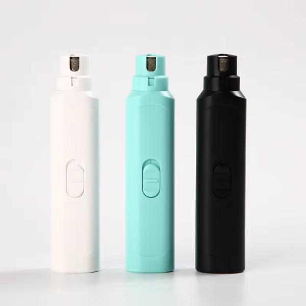 White / Green / Black Pet Cleaning Tools Customized Pet Nail Grinders
