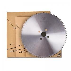 China Cold Metal Circular Saw Blades 80mm Arbor For Steel Solid Bar Cutting Smooth Cutting Surface on sale