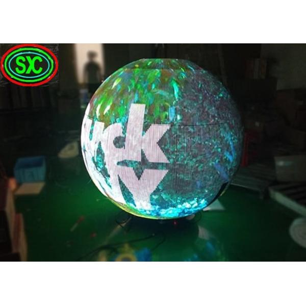 Event Shopping Mall Sphere LED Screen with DC5V Voltage and 320*160mm Module Size
