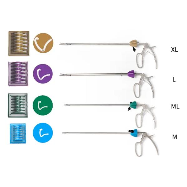 Laparoscopic Polymer Ligating Clip Cartridge Horizon OEM