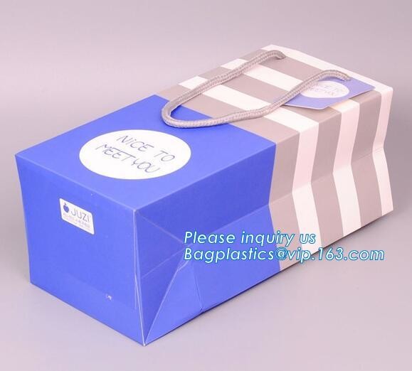 Custom made paper bag paper carrier bag luxury paper bag tote bag rope handle shopper bag,shopping bag slogan paper carr